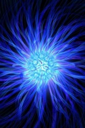 20 abstract iphone wallpapers 06 166x250 Blue Plasma Ball for iPhone