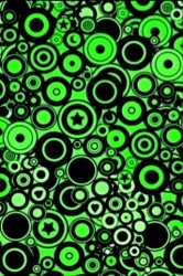 Green Circles and Stars 20 abstract iphone wallpapers 10 166x250 Green Circles and Stars