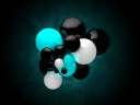 molecule 128x96 HTC Sensation wallpapers